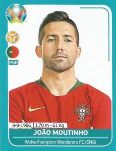 2020 Panini UEFA Euro 2020 International Stickers Preview #POR17 Joao Moutinho Front