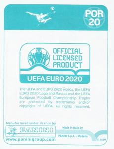 2020 Panini UEFA Euro 2020 International Stickers Preview #POR20 Pizzi Back