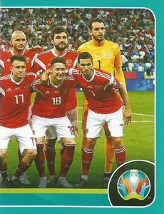 2020 Panini UEFA Euro 2020 International Stickers Preview #RUS3 Russia Front