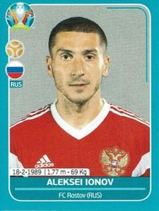 2020 Panini UEFA Euro 2020 International Stickers Preview #RUS19 Aleksei Ionov Front