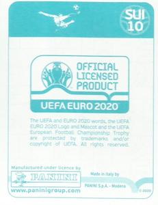 2020 Panini UEFA Euro 2020 International Stickers Preview #SUI10 Ricardo Rodríguez Back