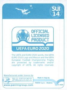 2020 Panini UEFA Euro 2020 International Stickers Preview #SUI14 Loris Benito Back