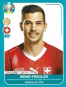 2020 Panini UEFA Euro 2020 International Stickers Preview #SUI18 Remo Freuler Front