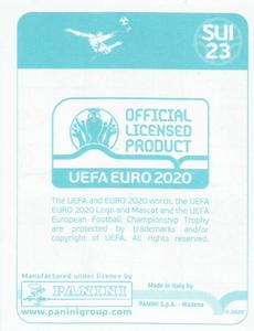 2020 Panini UEFA Euro 2020 International Stickers Preview #SUI23 Djibril Sow Back