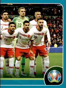 2020 Panini UEFA Euro 2020 International Stickers Preview #TUR3 Turkey Front
