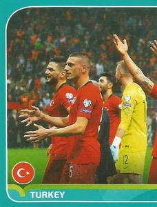 2020 Panini UEFA Euro 2020 International Stickers Preview #TUR4 Turkey Front
