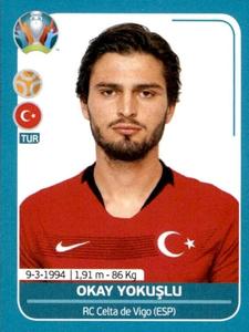 2020 Panini UEFA Euro 2020 International Stickers Preview #TUR20 Okay Yokuslu Front