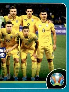 2020 Panini UEFA Euro 2020 International Stickers Preview #UKR3 Ukraine Front