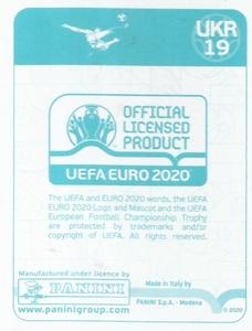 2020 Panini UEFA Euro 2020 International Stickers Preview #UKR19 Serhiy Sydorchuk Back