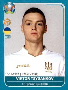 2020 Panini UEFA Euro 2020 International Stickers Preview #UKR22 Viktor Tsygankov Front