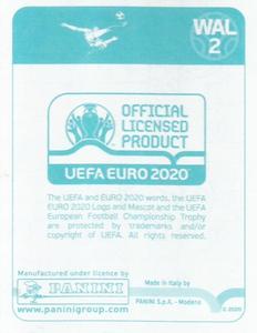 2020 Panini UEFA Euro 2020 International Stickers Preview #WAL2 Wales Back