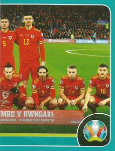2020 Panini UEFA Euro 2020 International Stickers Preview #WAL3 Wales Front