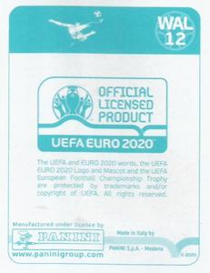 2020 Panini UEFA Euro 2020 International Stickers Preview #WAL12 Ben Davies Back