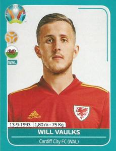 2020 Panini UEFA Euro 2020 International Stickers Preview #WAL22 Will Vaulks Front
