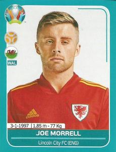 2020 Panini UEFA Euro 2020 International Stickers Preview #WAL23 Joe Morrell Front