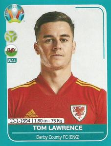2020 Panini UEFA Euro 2020 International Stickers Preview #WAL26 Tom Lawrence Front