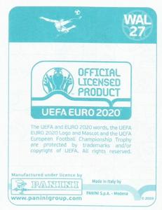 2020 Panini UEFA Euro 2020 International Stickers Preview #WAL27 Rabbi Matondo Back