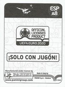 2020 Panini UEFA Euro 2020 International Stickers Preview - Spain Euro Extra #ESP-A8 Ferran Torres Back