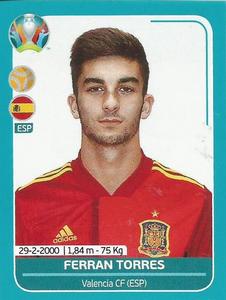 2020 Panini UEFA Euro 2020 International Stickers Preview - Spain Euro Extra #ESP-A8 Ferran Torres Front