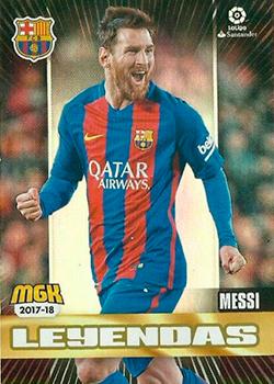 2017-18 Panini Megacracks LaLiga #105 Messi Front