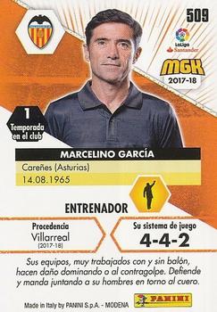 2017-18 Panini Megacracks LaLiga #509 Marcelino García Back