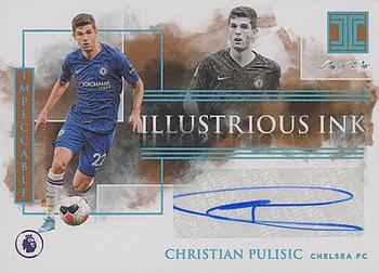 2019-20 Panini Impeccable Premier League - Illustrious Ink Platinum #IL-CP Christian Pulisic Front