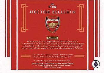 2019-20 Panini Impeccable Premier League - Impeccable Materials #P-HB Hector Bellerin Back