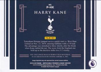2019-20 Panini Impeccable Premier League - Impeccable Materials Emerald #P-HK Harry Kane Back