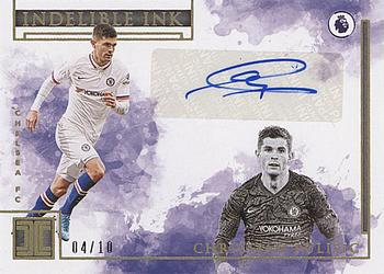 2019-20 Panini Impeccable Premier League - Indelible Ink Gold #IN-CP Christian Pulisic Front