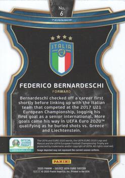 2020 Panini Select UEFA Euro #6 Federico Bernardeschi Back