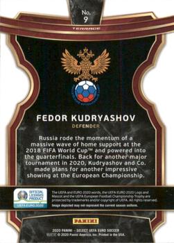 2020 Panini Select UEFA Euro #9 Fedor Kudryashov Back