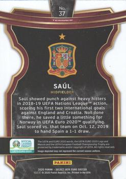 2020 Panini Select UEFA Euro #37 Saul Back