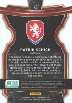 2020 Panini Select UEFA Euro #76 Patrik Schick Back