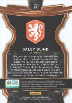2020 Panini Select UEFA Euro #87 Daley Blind Back