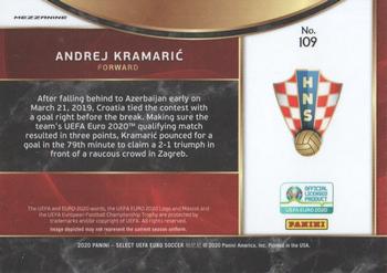 2020 Panini Select UEFA Euro #109 Andrej Kramaric Back