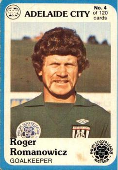 1978 Scanlens Philips Soccer League Australia #4 Roger Romanowicz Front