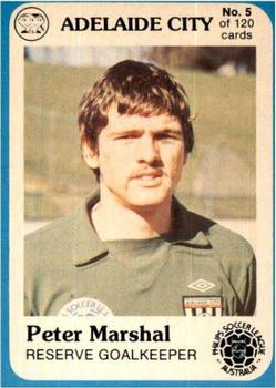 1978 Scanlens Philips Soccer League Australia #5 Peter Marshall Front