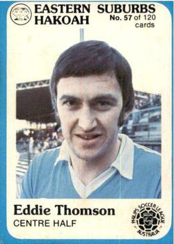 1978 Scanlens Philips Soccer League Australia #57 Eddie Thomson Front