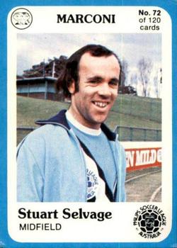 1978 Scanlens Philips Soccer League Australia #72 Stuart Selvage Front