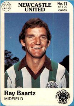 1978 Scanlens Philips Soccer League Australia #73 Ray Baartz Front