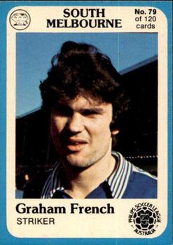 1978 Scanlens Philips Soccer League Australia #79 Graham French Front