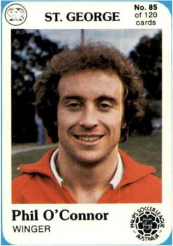 1978 Scanlens Philips Soccer League Australia #85 Phil O'Connor Front