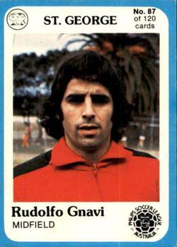 1978 Scanlens Philips Soccer League Australia #87 Rudolfo Gnavi Front