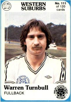 1978 Scanlens Philips Soccer League Australia #111 Warren Turnbull Front