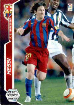 2005-06 Panini Megacracks La Liga  #71bis Messi Front