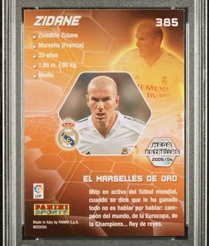 2005-06 Panini Megacracks La Liga  #385 Zidane Back