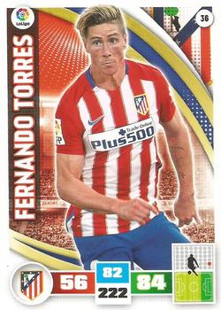 2015-16 Panini Adrenalyn XL Liga BBVA #36 Fernando Torres Front