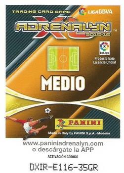 2015-16 Panini Adrenalyn XL Liga BBVA #51 Aleix Vidal Back