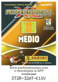 2015-16 Panini Adrenalyn XL Liga BBVA #53 Arda Turan Back