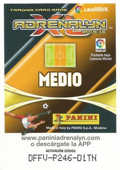 2015-16 Panini Adrenalyn XL Liga BBVA #99 Faycal Fajr Back